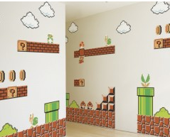 Super Mario Wall Sticker