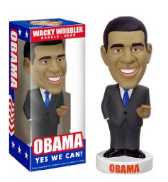 Barack Obama Bobble Head Actionfigur