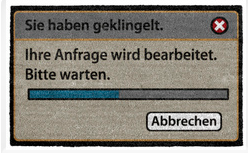 Fussmatte Windows