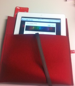 iPad in Pencil Stand Bag